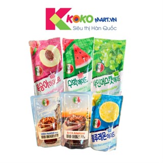 Nước trái cây và Cà Phê Baba Wongjin Hàn Quốc túi 190ml